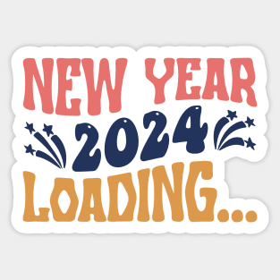 New Year Loading Sticker